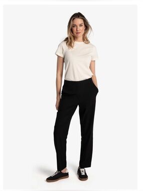 Lole Pull On Straight Leg Black Pants Sz XS